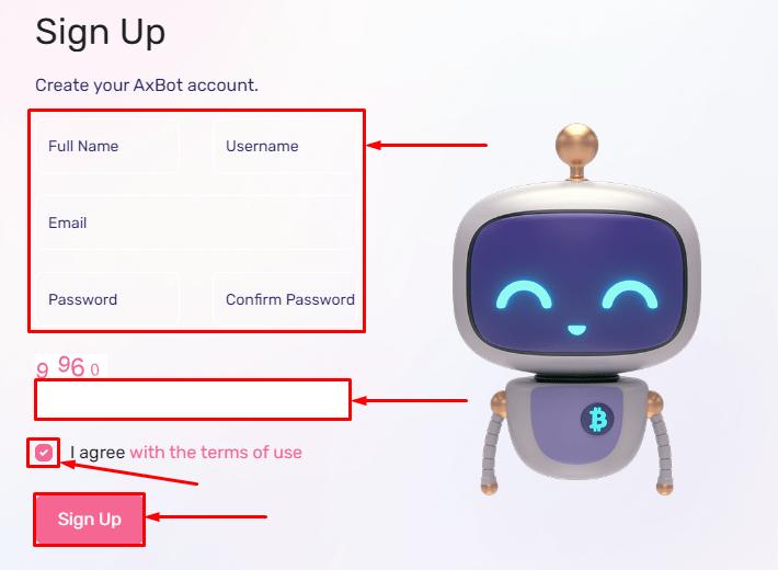 Registration in the Axbot project