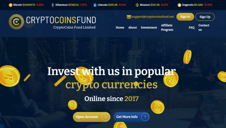 Обзор проекта Cryptocoins Fund