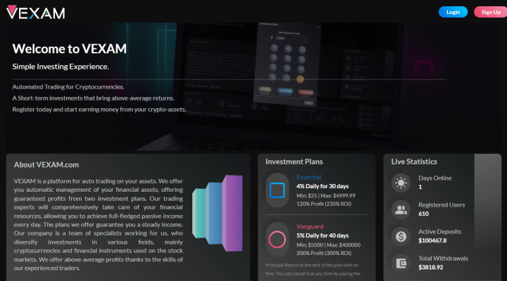 Обзор проекта Vexam